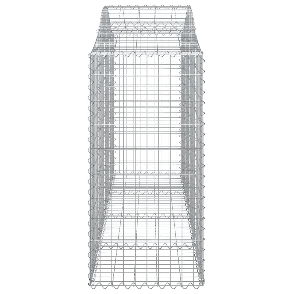 Schanskorven 13 st gewelfd 200x50x100/120 cm ijzer