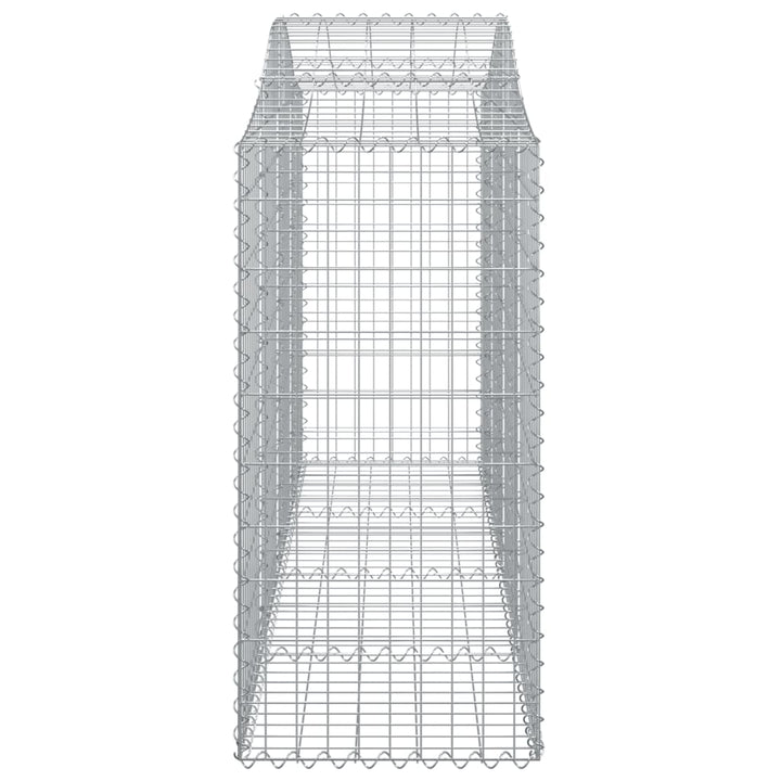 Schanskorven 3 st gewelfd 200x50x120/140 cm ijzer