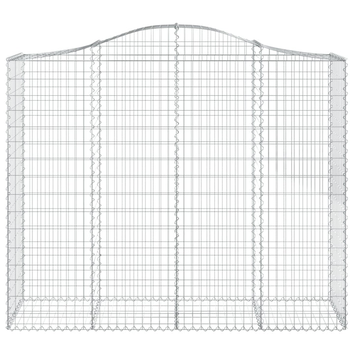 Schanskorven 6 st gewelfd 200x50x160/180 cm ijzer