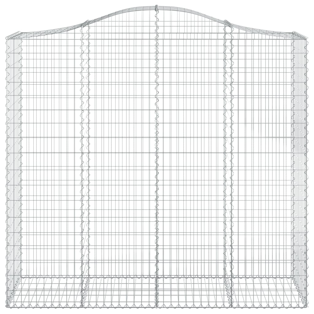 Schanskorven 3 st gewelfd 200x50x180/200 cm ijzer