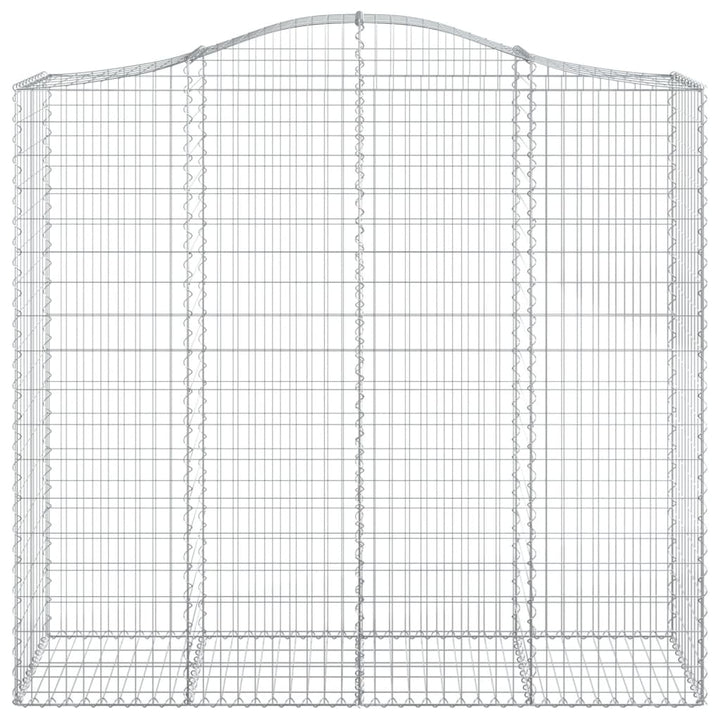 Schanskorven 9 st gewelfd 200x50x180/200 cm ijzer