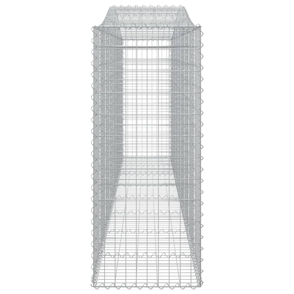 Schanskorven 6 st gewelfd 400x50x120/140 cm ijzer