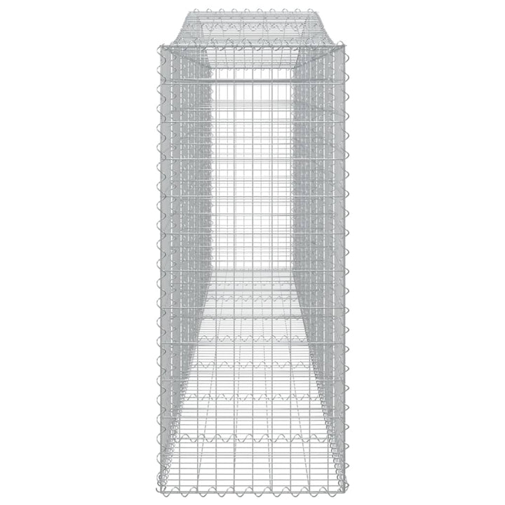 Schanskorven 6 st gewelfd 400x50x120/140 cm ijzer