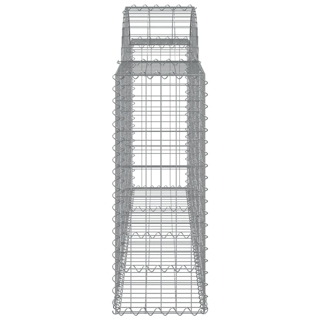 Schanskorven 13 st gewelfd 200x30x80/100 cm ijzer