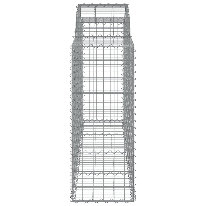 Schanskorven 3 st gewelfd 200x50x100/120 cm ijzer