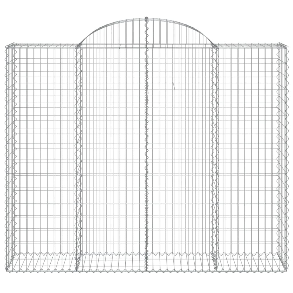 Schanskorven 3 st gewelfd 200x50x160/180 cm ijzer