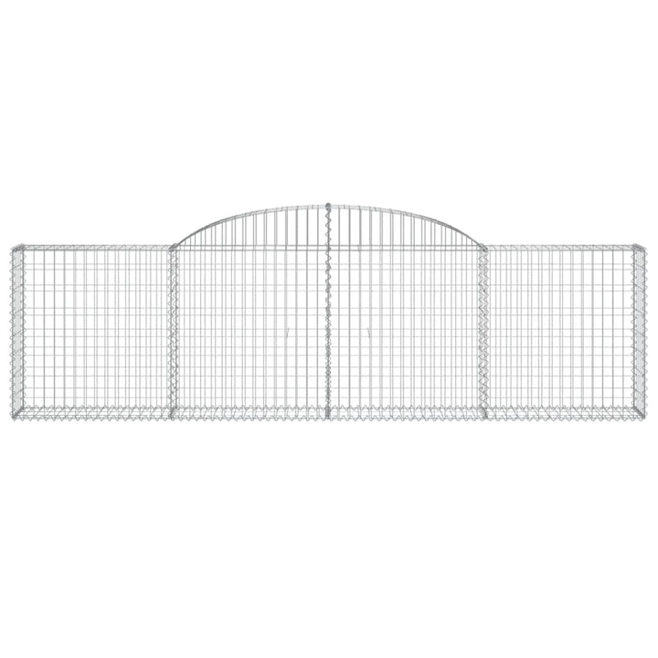 Schanskorven 13 st gewelfd 300x30x80/100 cm ijzer