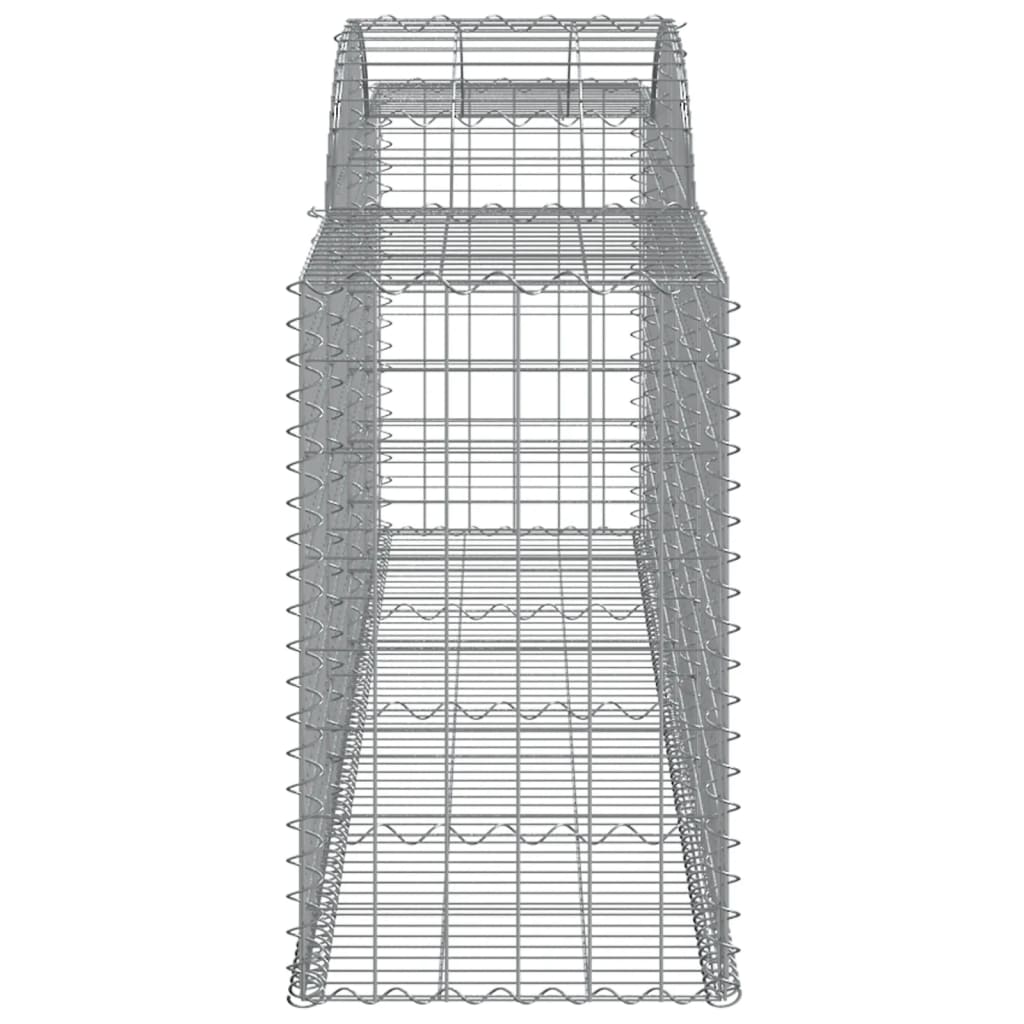 Schanskorven 25 st gewelfd 300x50x80/100 cm ijzer