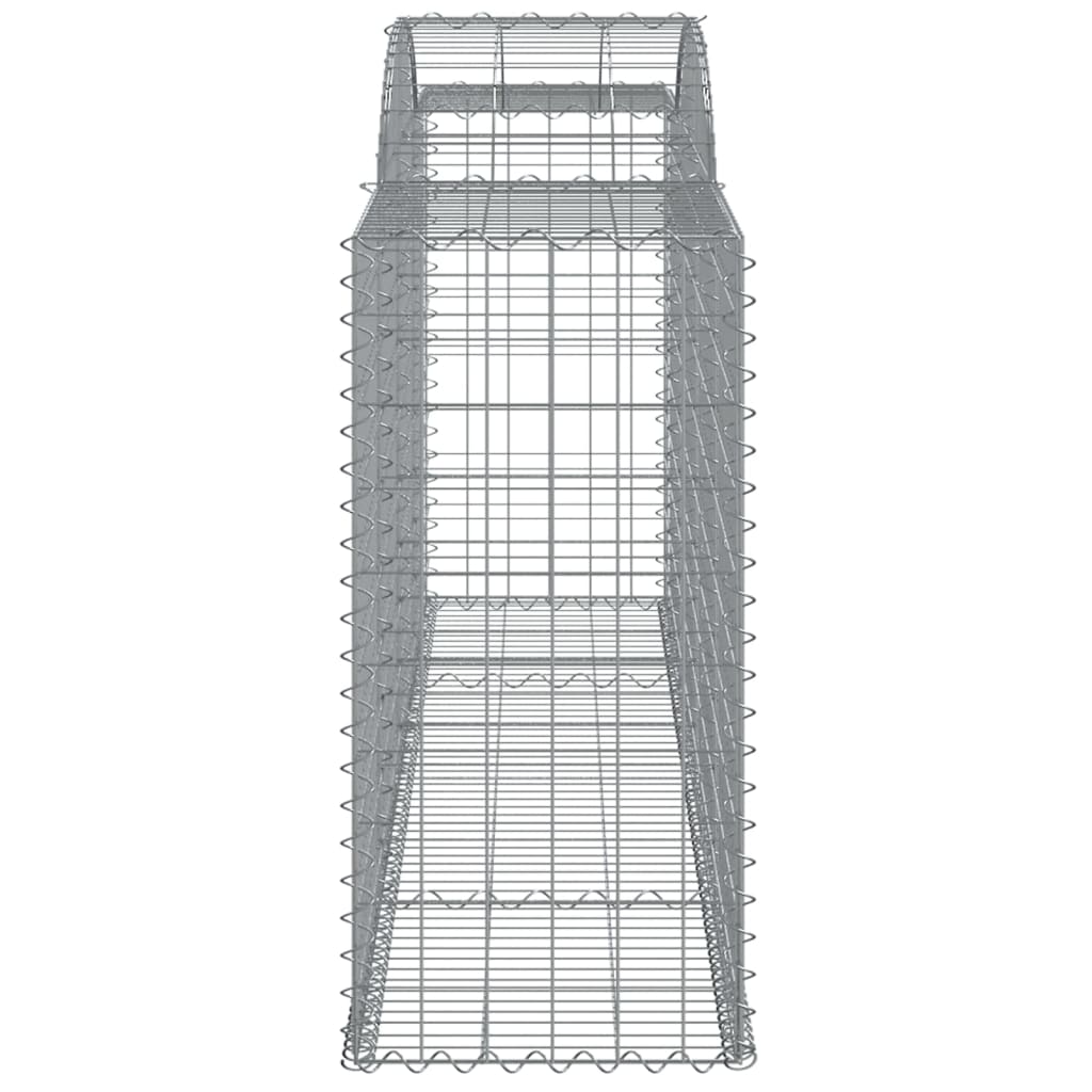 Schanskorven 25 st gewelfd 300x50x100/120 cm ijzer