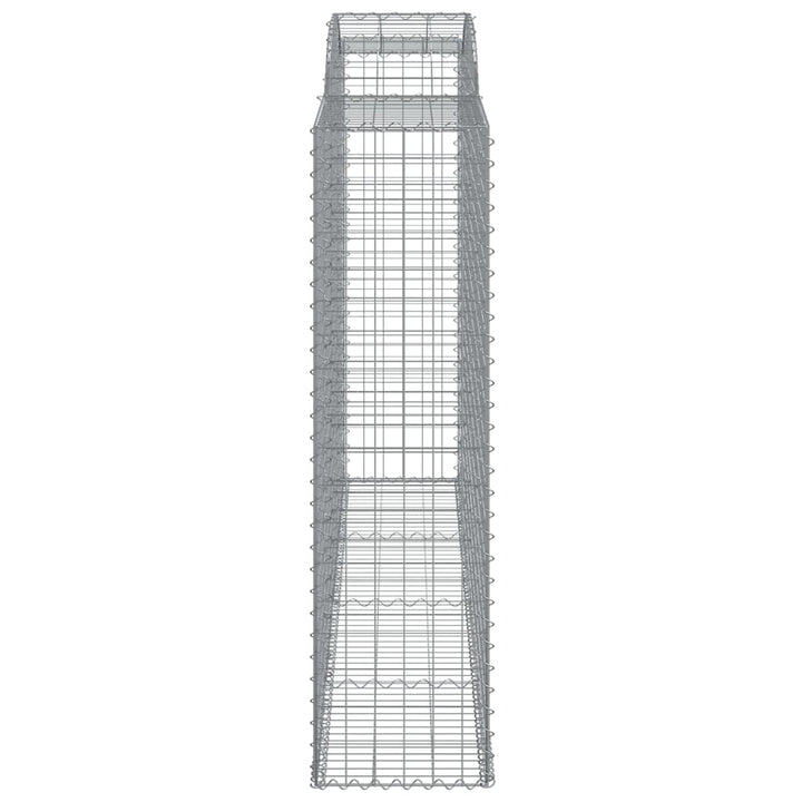 Schanskorven 6 st gewelfd 300x50x180/200 cm ijzer