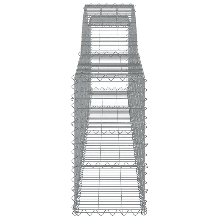 Schanskorven 3 st gewelfd 400x30x60/80 cm ijzer