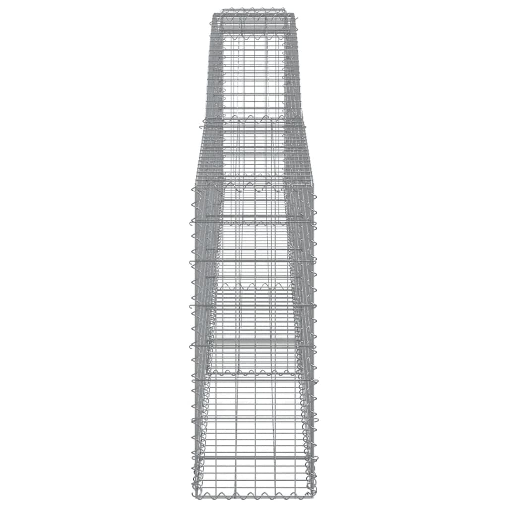 Schanskorven 20 st gewelfd 400x30x80/100 cm ijzer