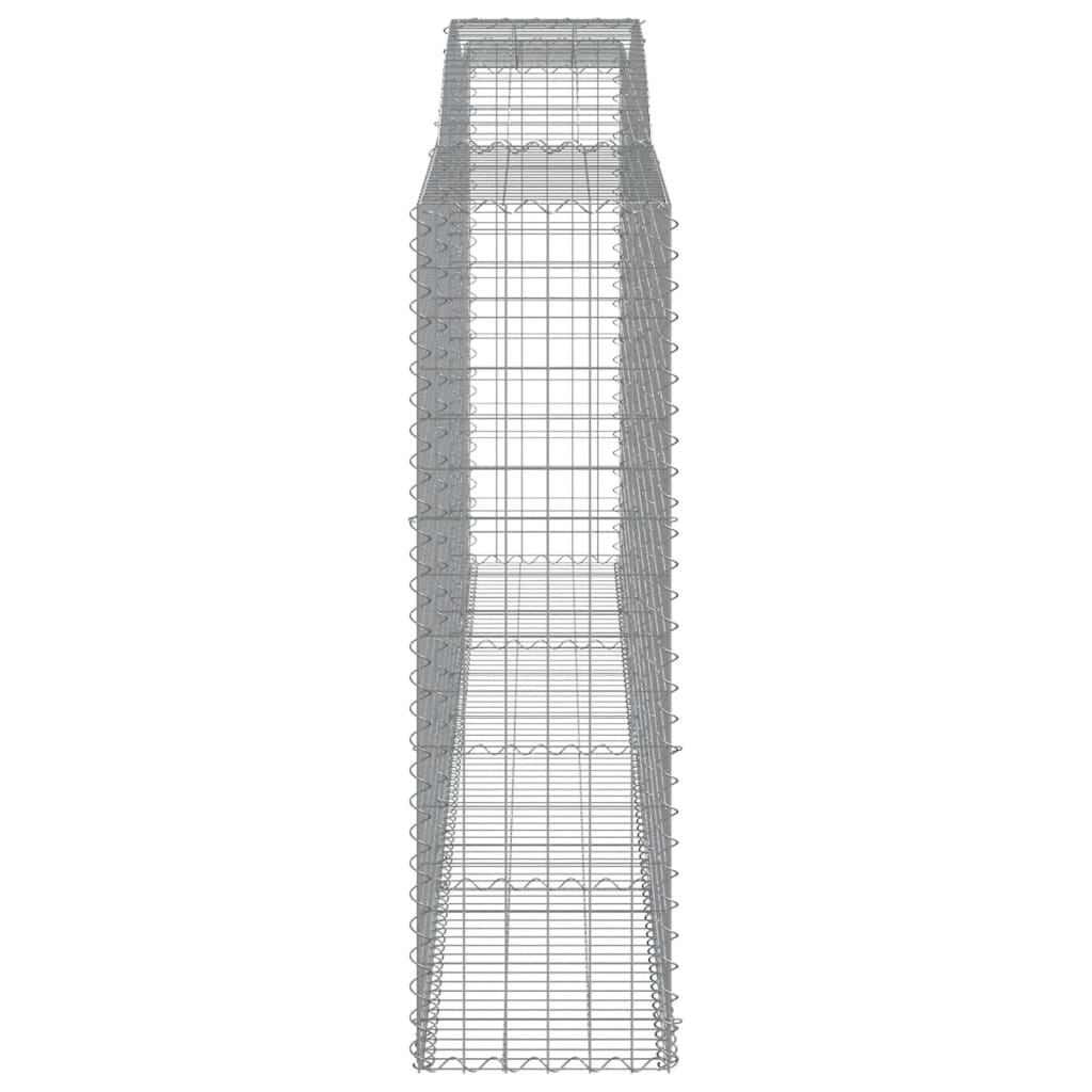 Schanskorven 6 st gewelfd 400x50x160/180 cm ijzer