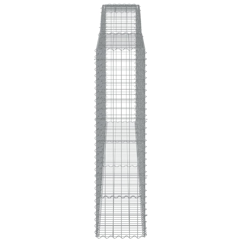 Schanskorven 2 st gewelfd 400x50x180/200 cm ijzer