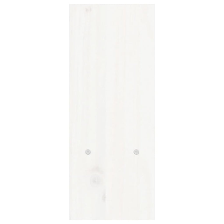 Monitorstandaard (39-72)x17x43 cm massief grenenhout wit
