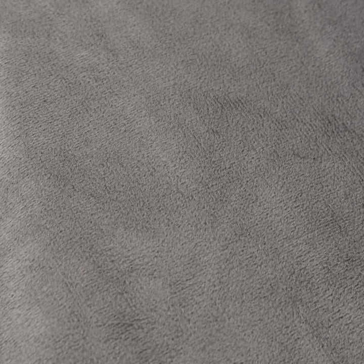 Verzwaringsdeken met hoes 138x200 cm 10 kg stof grijs