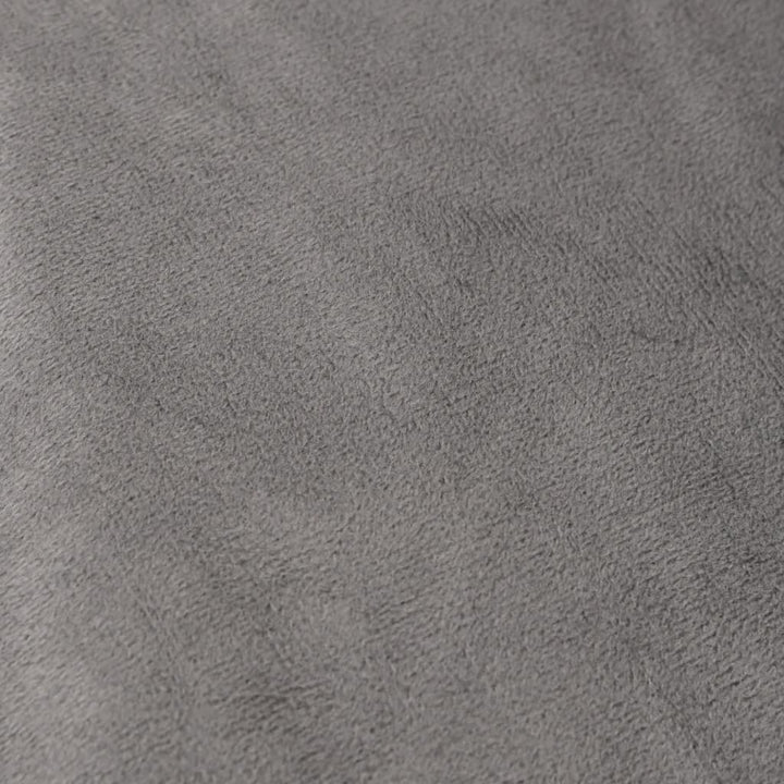 Verzwaringsdeken met hoes 150x200 cm 7 kg stof grijs