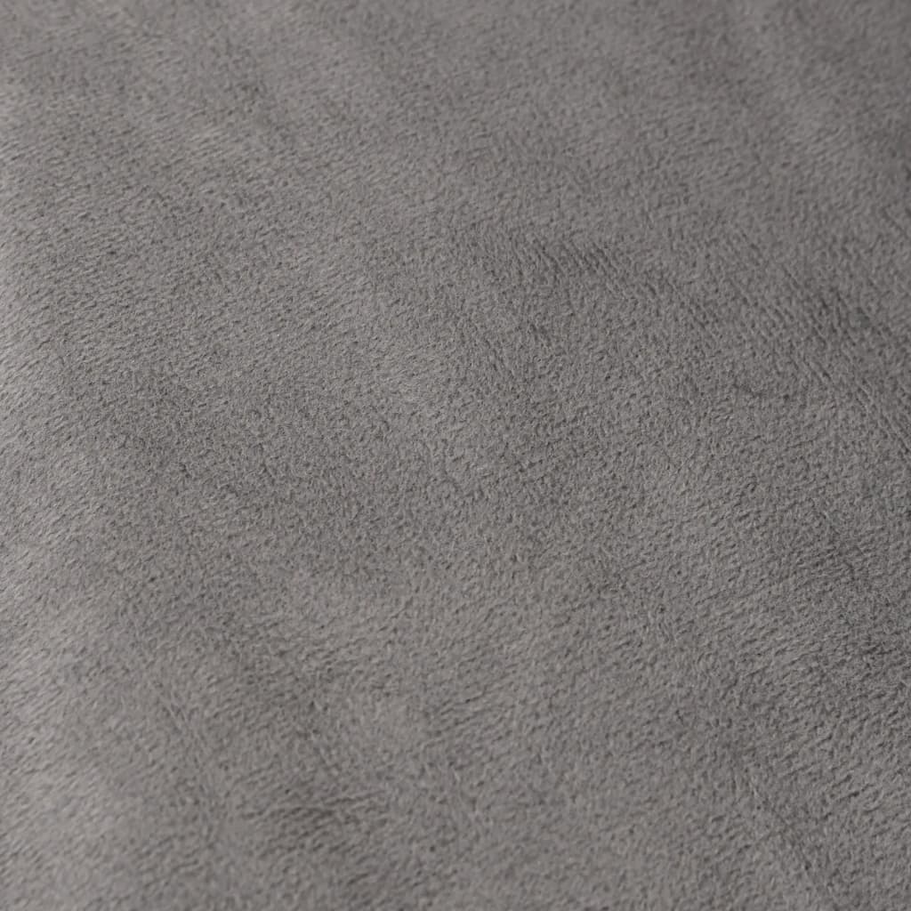 Verzwaringsdeken met hoes 200x200 cm 9 kg stof grijs