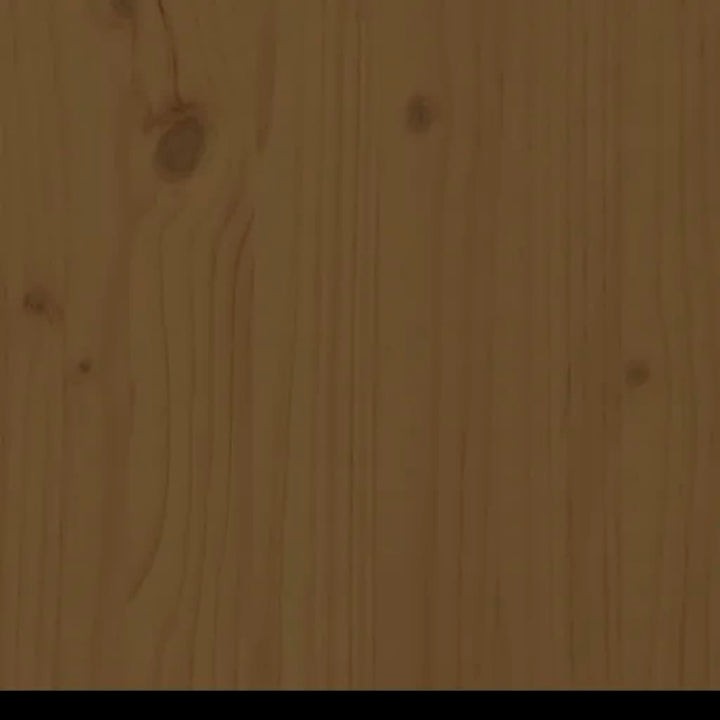 Bankje 80x41x77 cm massief grenenhout honingbruin
