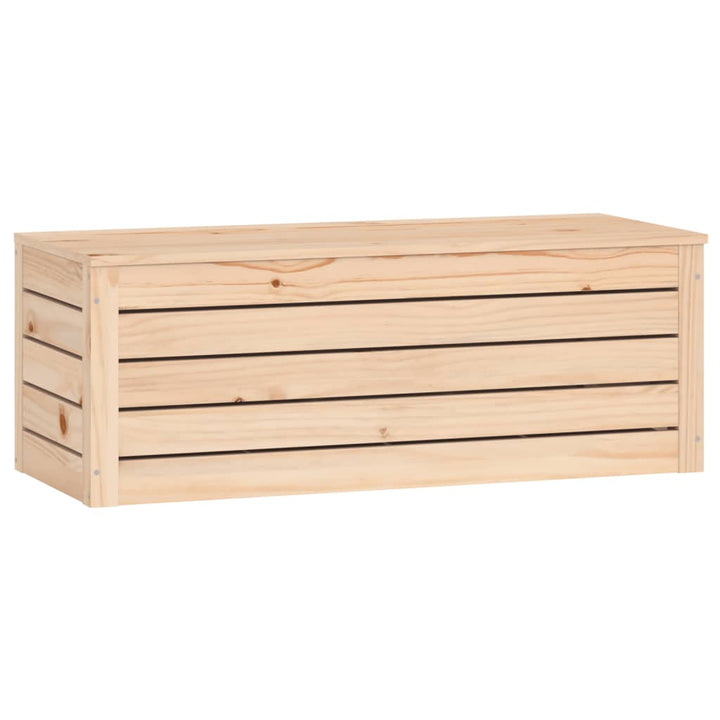 Opbergbox 89x36,5x33 cm massief grenenhout