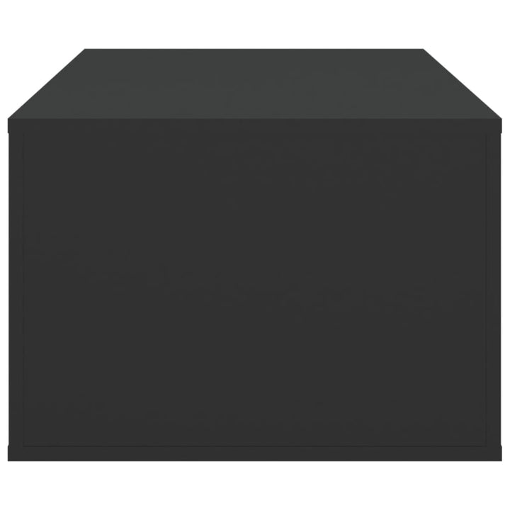 Salontafel 100x50,5x35 cm bewerkt hout zwart