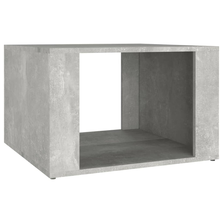 Nachtkastje 57x55x36 cm bewerkt hout betongrijs