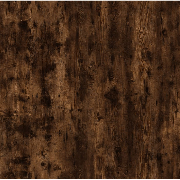 Wandtafel 100x39x75 cm bewerkt hout gerookt eikenkleurig
