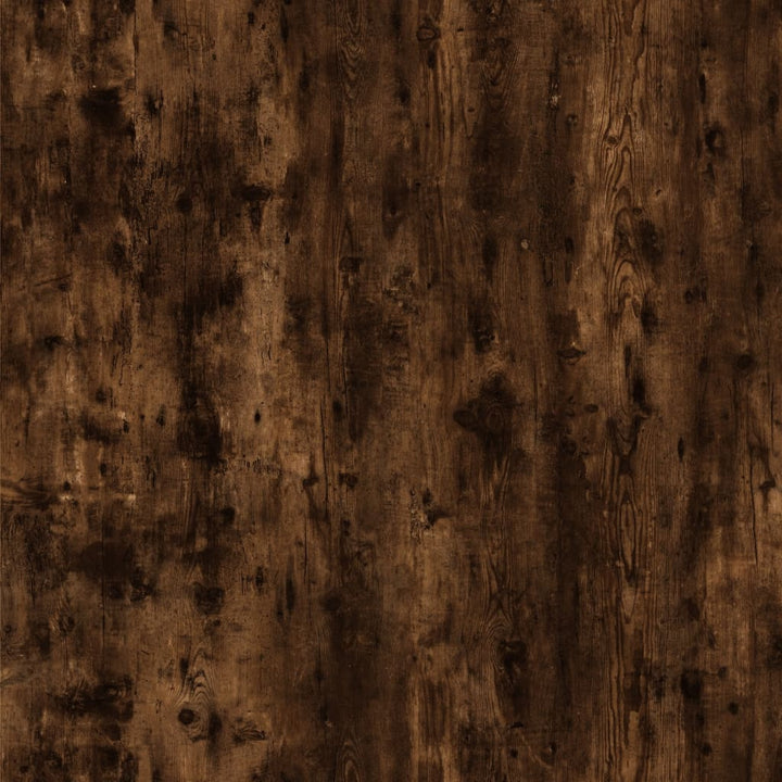 Bureau 100x49x75 cm bewerkt hout gerookt eikenkleurig