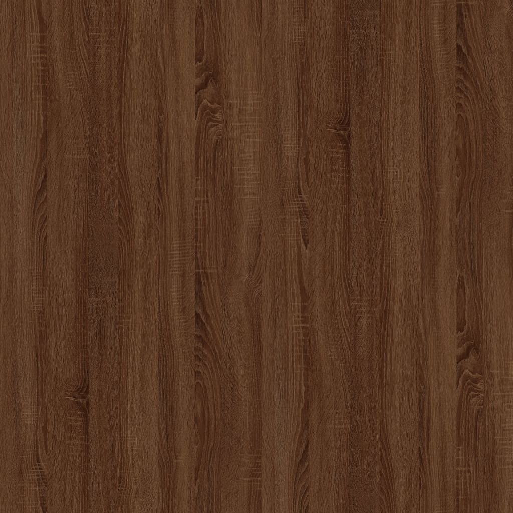 Bureau 100x49x75 cm bewerkt hout bruineikenkleurig