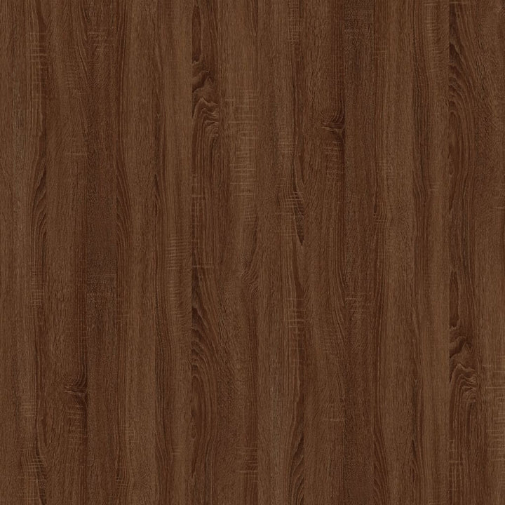 Bureau 100x49x75 cm bewerkt hout bruineikenkleurig
