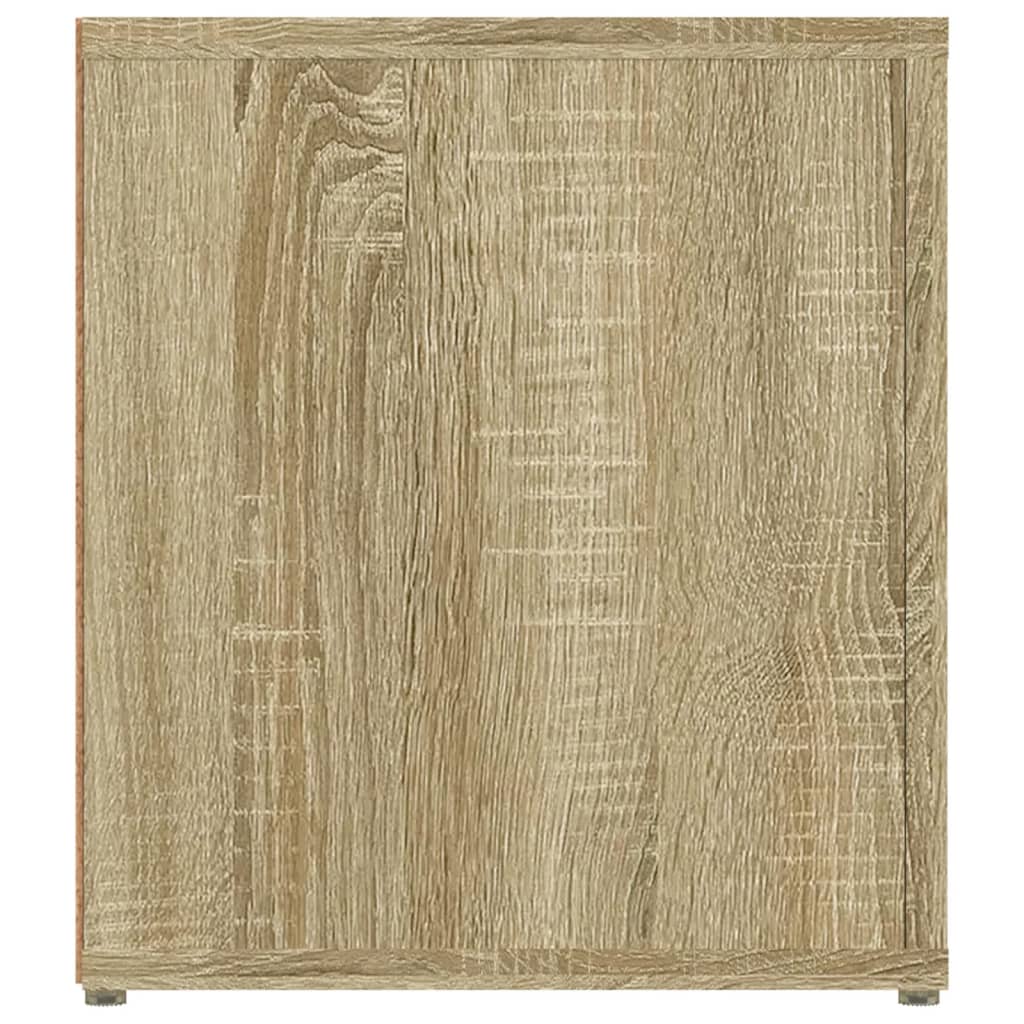 Tv-meubels 2 st 80x31,5x36 cm bewerkt hout sonoma eikenkleurig