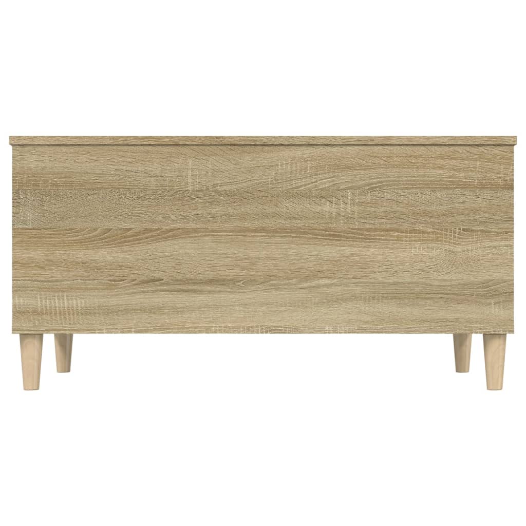 Salontafel 90x44,5x45 cm bewerkt hout sonoma eikenkleurig