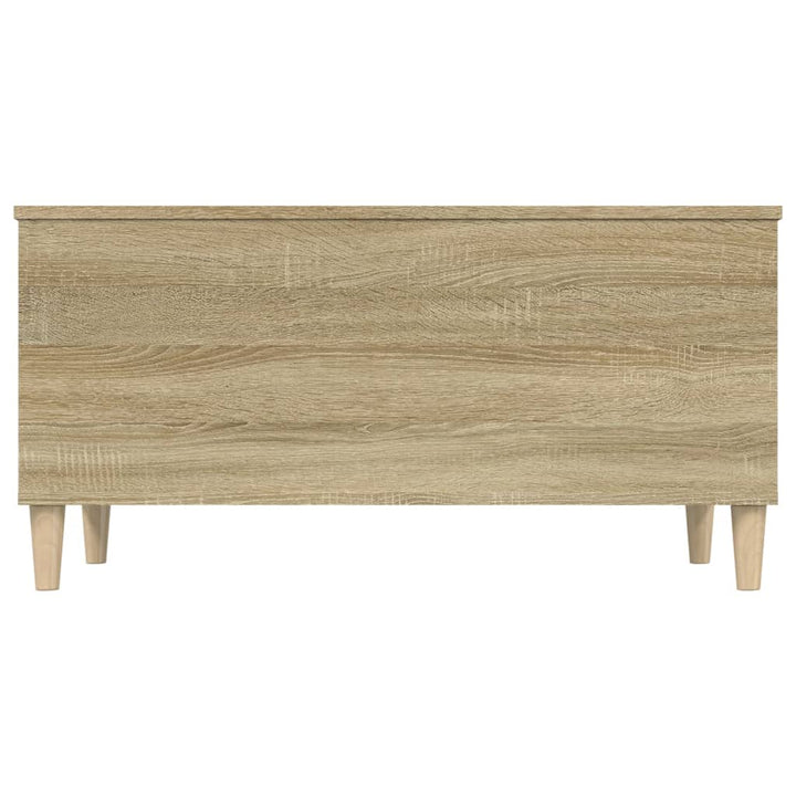 Salontafel 90x44,5x45 cm bewerkt hout sonoma eikenkleurig