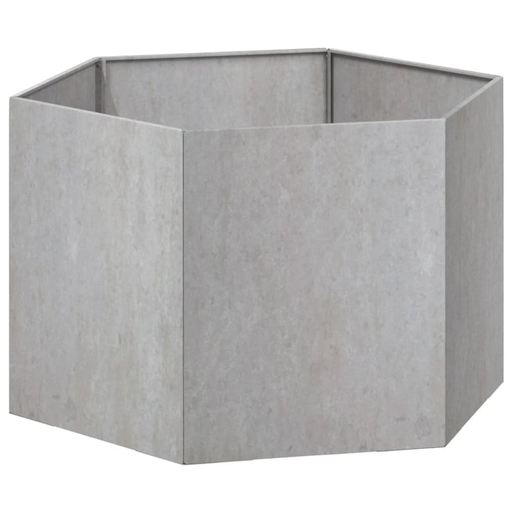 Plantenbak 60x60x45 cm cortenstaal grijs