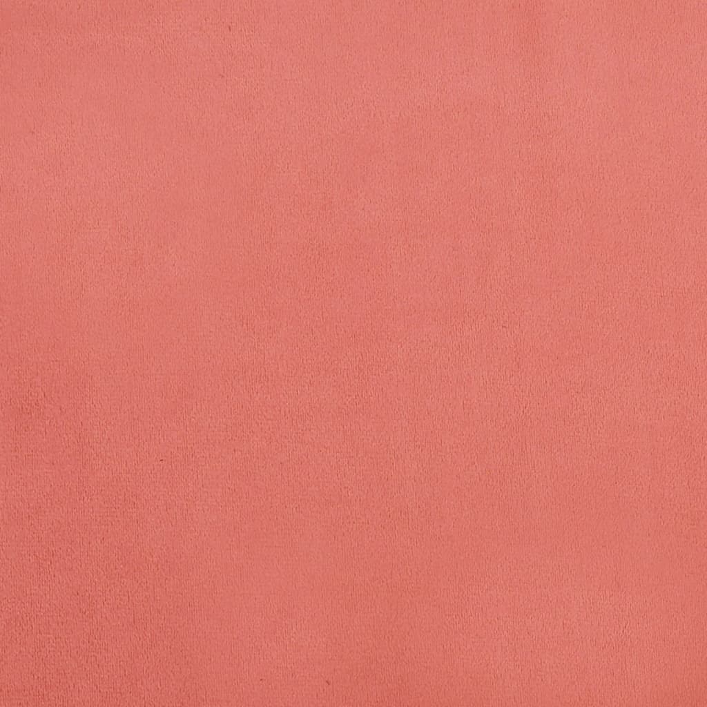 Fauteuil 63x76x80 cm fluweel roze