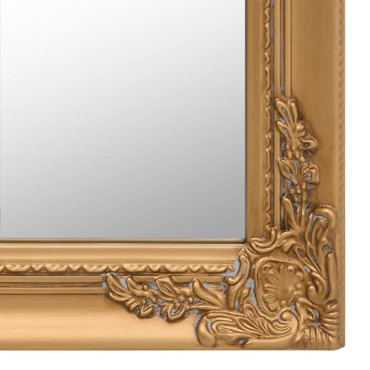 Spiegel vrijstaand 40x160 cm goudkleurig