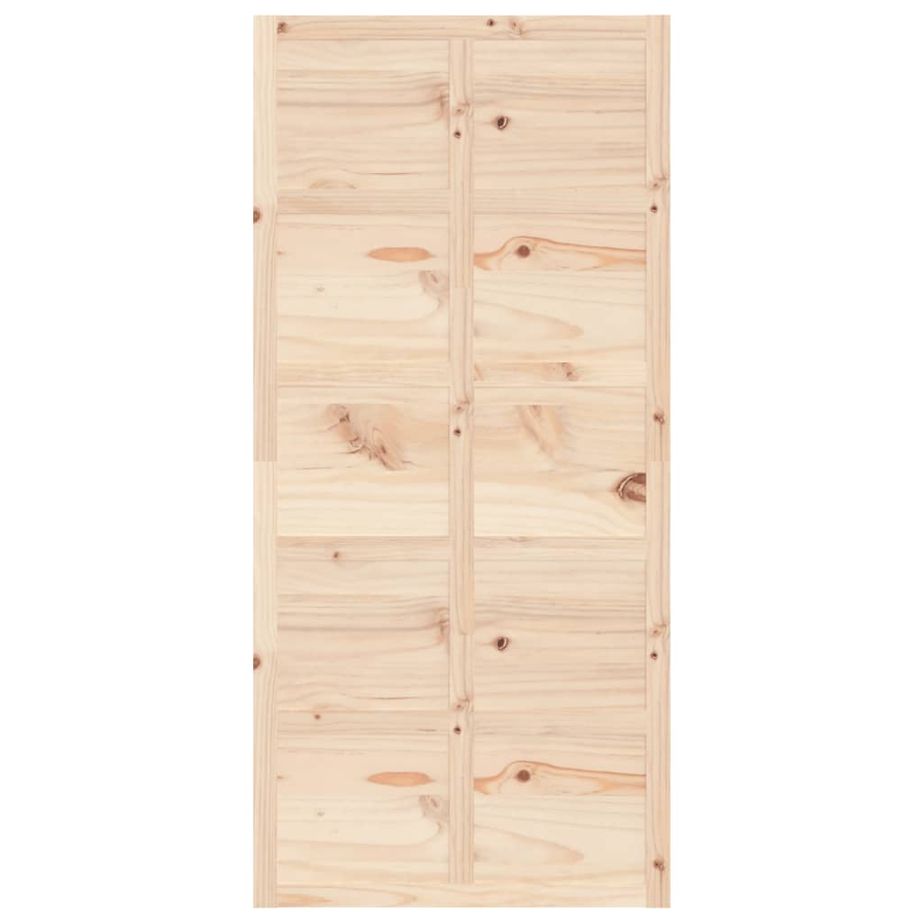 Schuifdeur 100x1,8x214 cm massief grenenhout