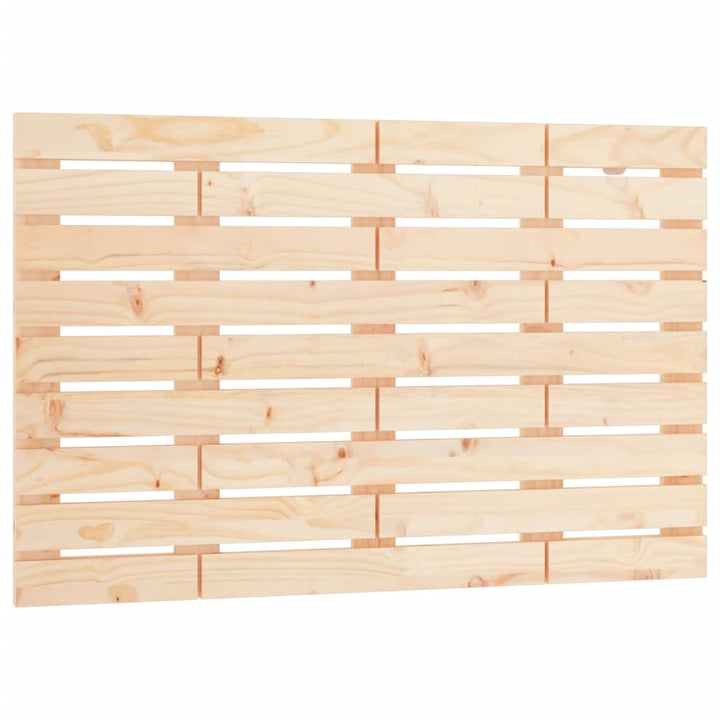 Hoofdbord wandmontage 81x3x63 cm massief grenenhout