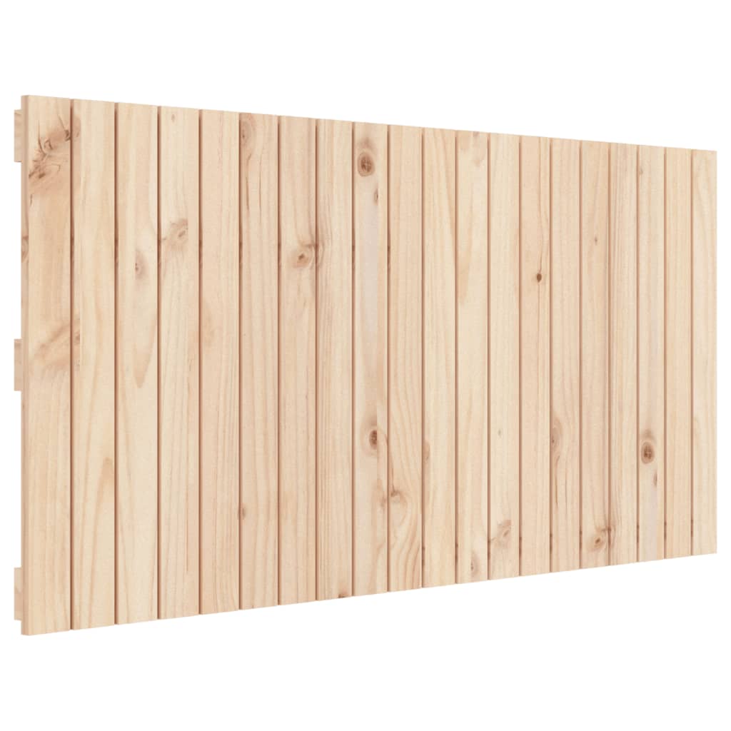 Wandhoofdbord 127,5x3x60 cm massief grenenhout