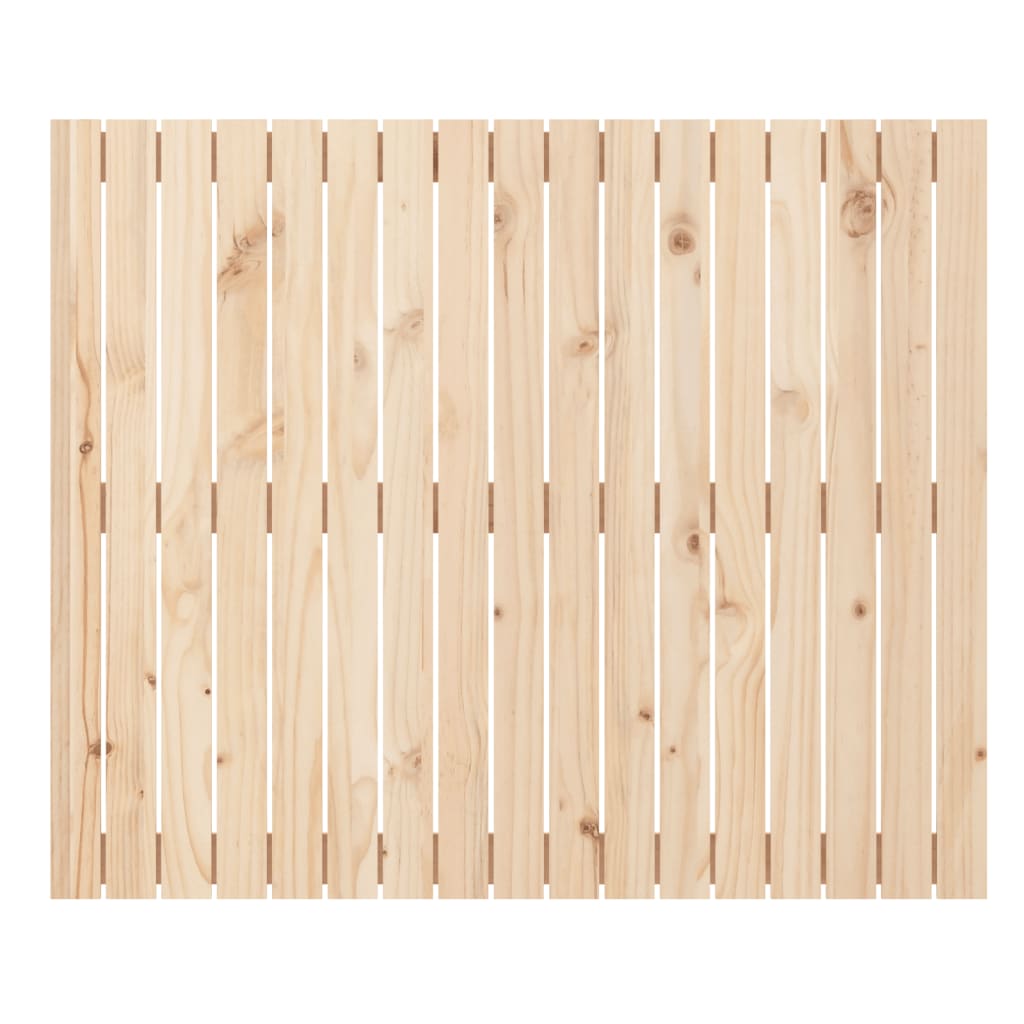 Wandhoofdbord 108x3x90 cm massief grenenhout