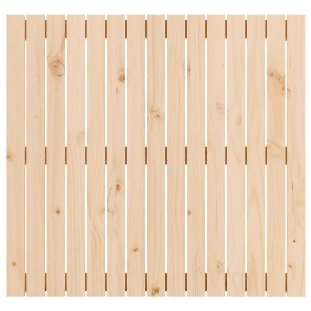 Wandhoofdbord 95,5x3x90 cm massief grenenhout