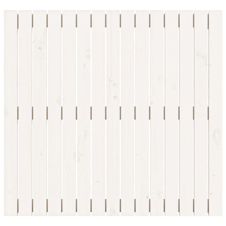 Wandhoofdbord 95,5x3x90 cm massief grenenhout wit