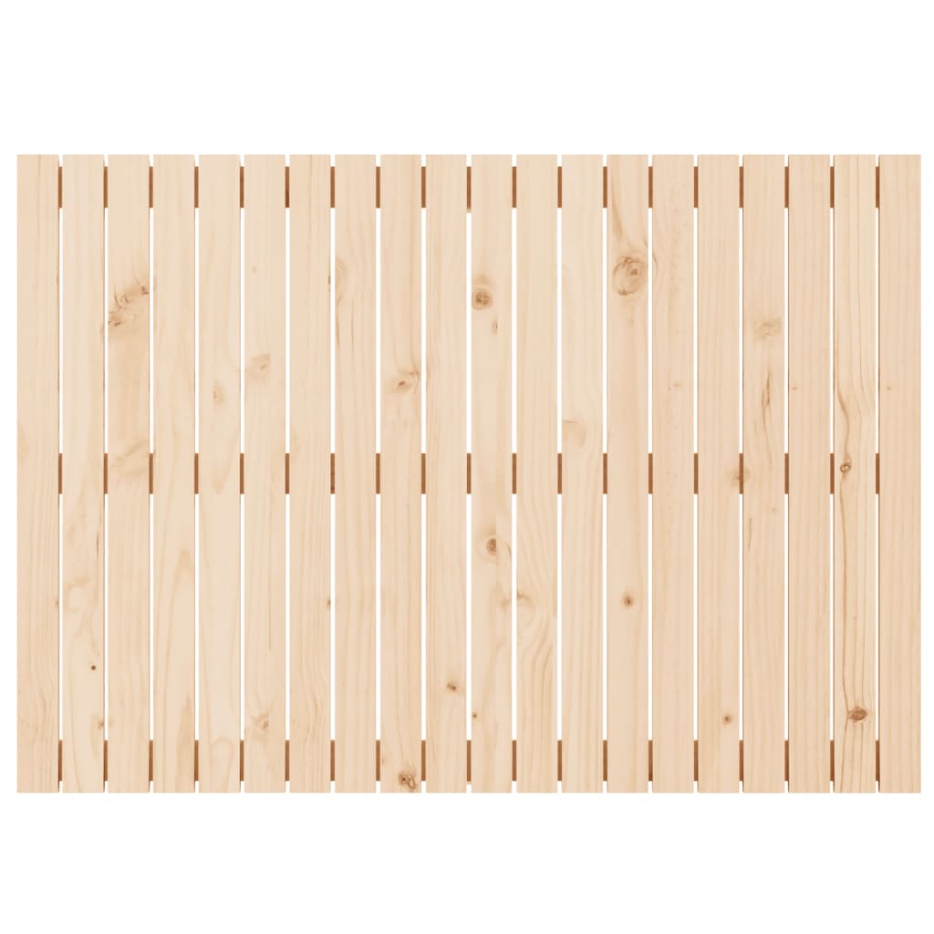 Wandhoofdbord 127,5x3x90 cm massief grenenhout