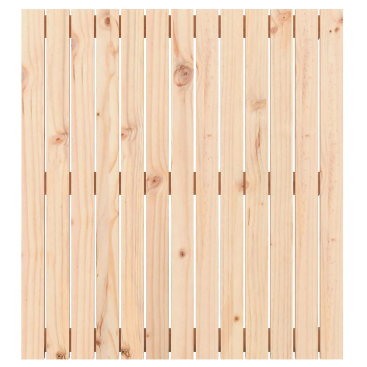 Wandhoofdbord 82,5x3x90 cm massief grenenhout