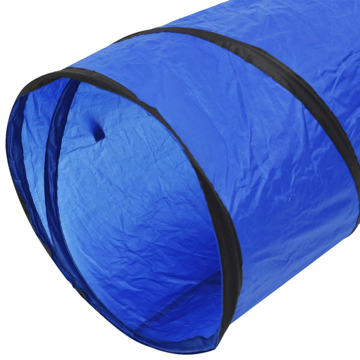 Hondentunnel ø˜ 55x1000 cm polyester blauw