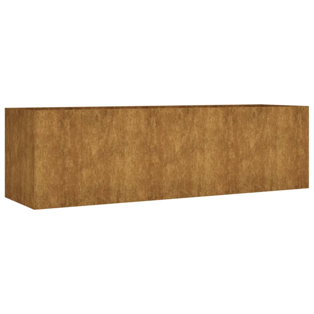 Plantenbak verhoogd 280x80x80 cm cortenstaal