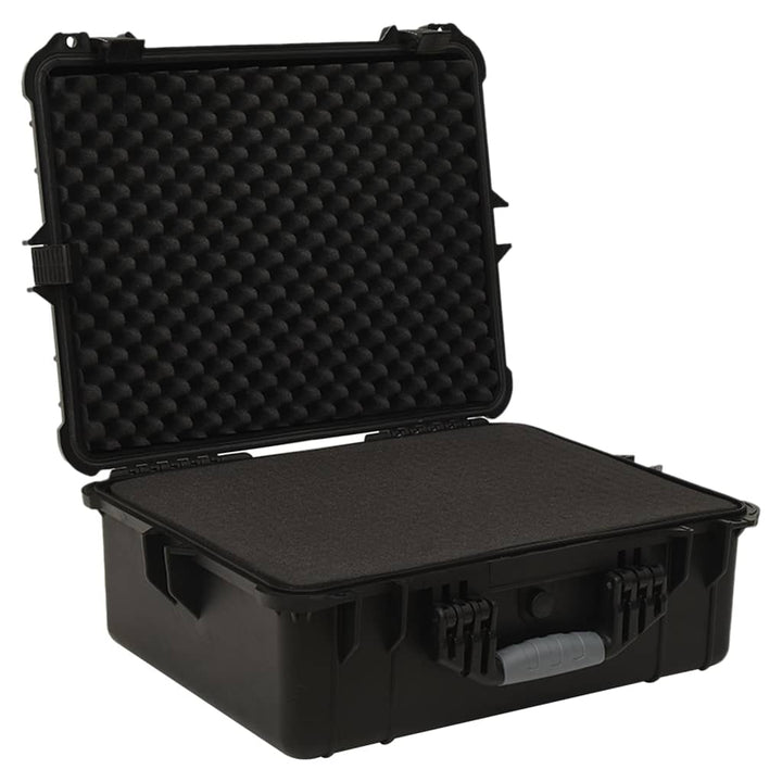 Flightcase draagbaar 55x43x21 cm PP zwart