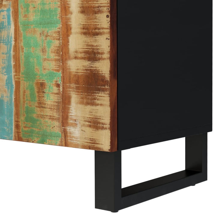 Tv-meubel 105x33,5x46 cm massief hout gerecycled bewerkt hout
