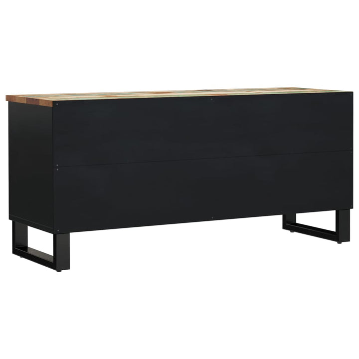 Tv-meubel 100x33x46 cm massief hout gerecycled en bewerkt hout
