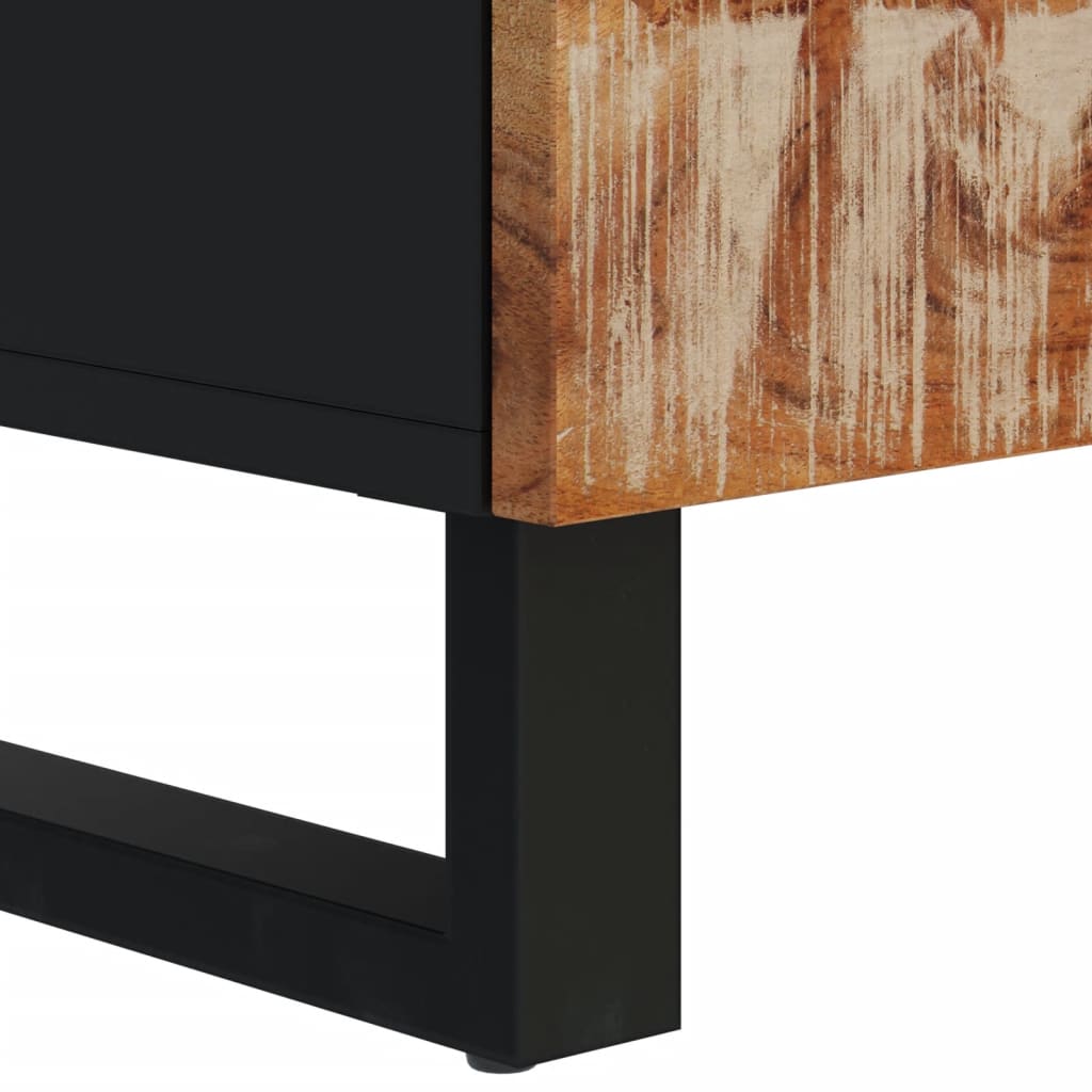 Tv-meubel 100x33x46 cm massief hout gerecycled en bewerkt hout